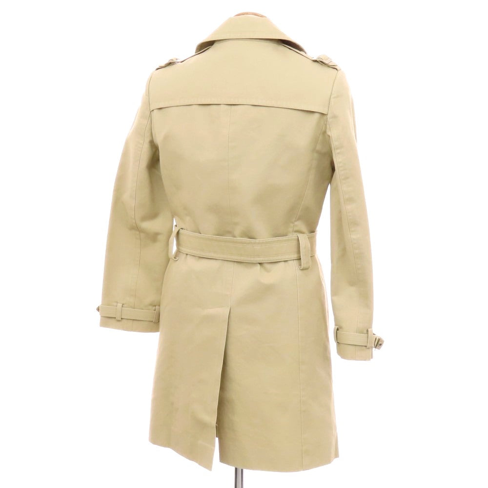 【中古】バレンシアガ BALENCIAGA コットン トレンチコート ベージュ【 44 】【 状態ランクC 】【 メンズ 】