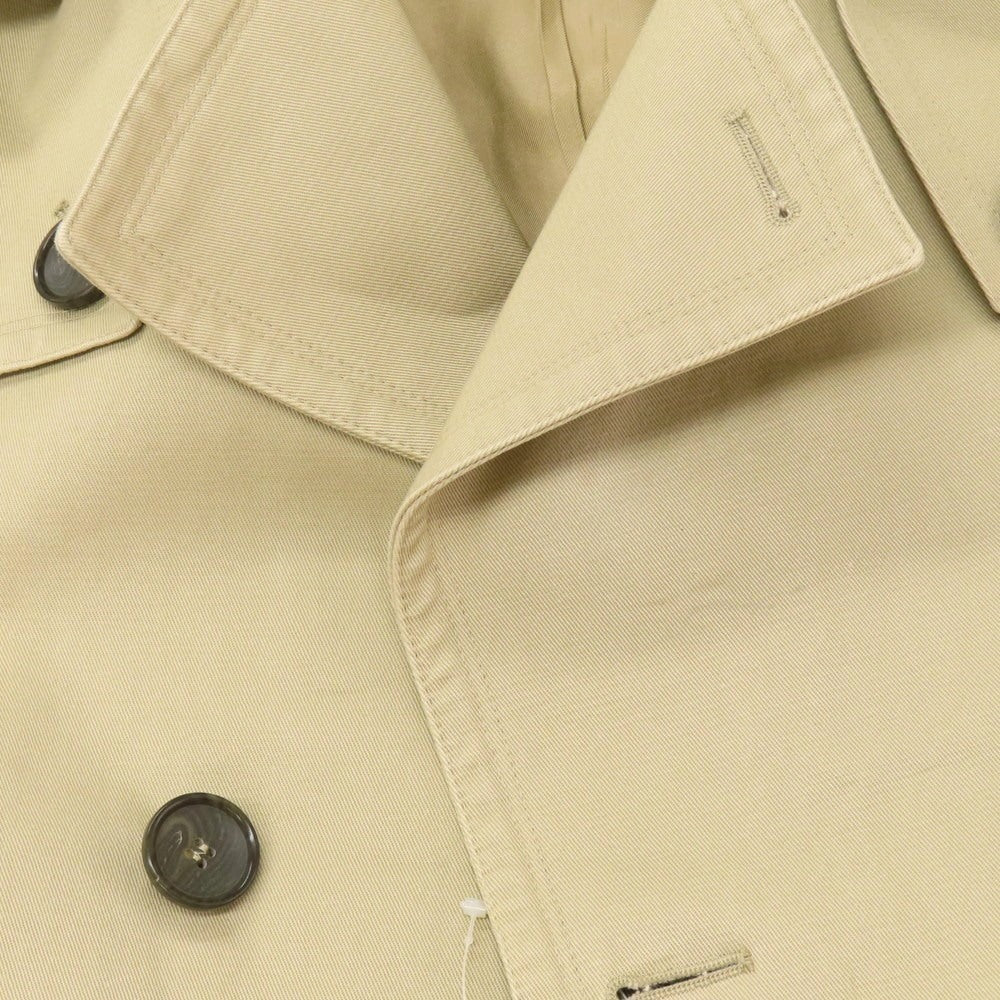 【中古】バレンシアガ BALENCIAGA コットン トレンチコート ベージュ【 44 】【 状態ランクC 】【 メンズ 】