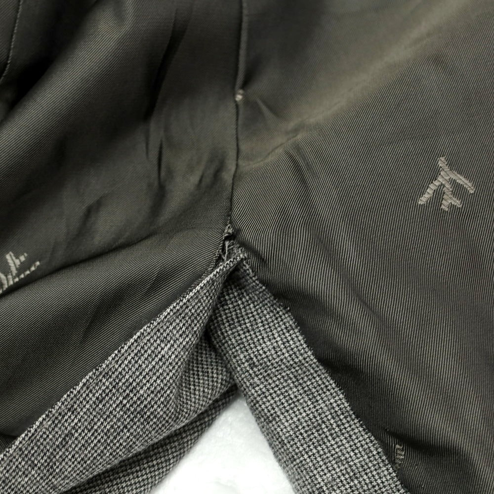 【中古】イザイア ISAIA UNITED ARROWS別注 ウール 3B テーラードジャケット グレー【 44 】【 状態ランクC 】【 メンズ 】