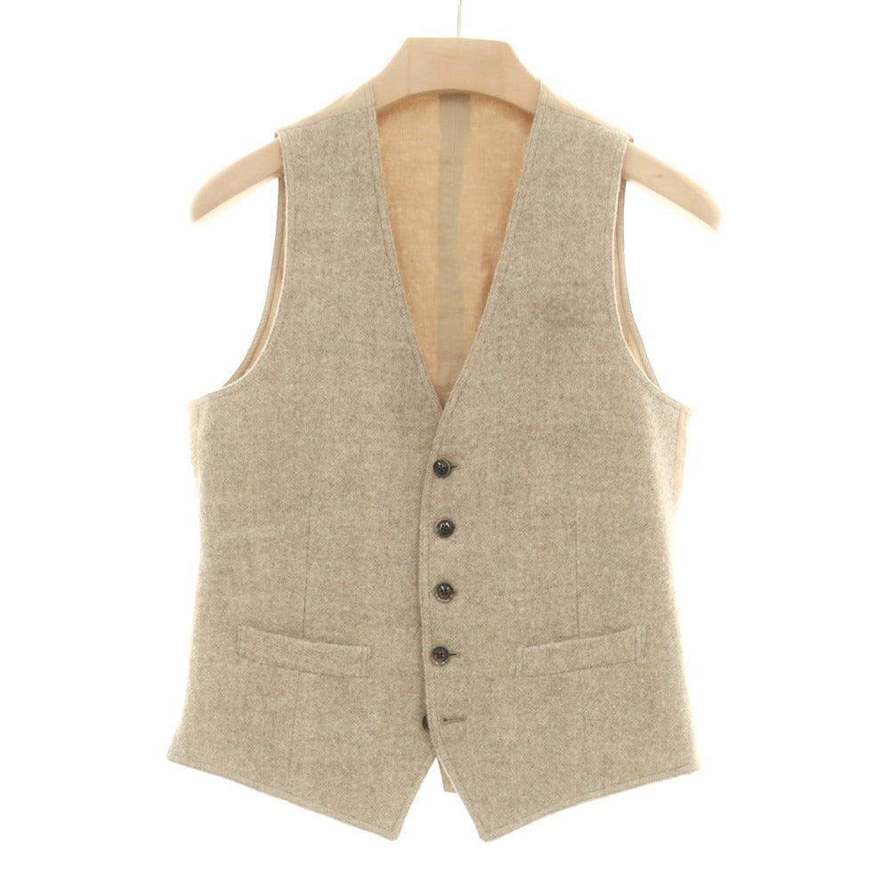 【中古】ラルディーニ LARDINI ツーピース ウール 3B カジュアルジャケット ベージュ【 42 】【 状態ランクB 】【 メンズ 】