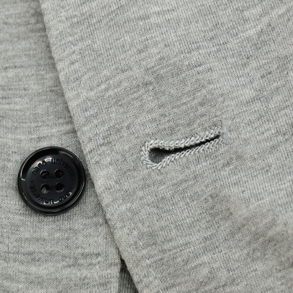 【中古】ナノユニバース nano universe ポリエステルレーヨン 2B カジュアルジャケット グレー【サイズS】【 状態ランクC 】【 メンズ 】