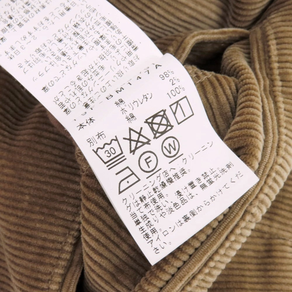 【中古】ビームス BEAMS ストレッチコットン コーデュロイパンツ ブラウン【 S 】【 状態ランクB 】【 メンズ 】