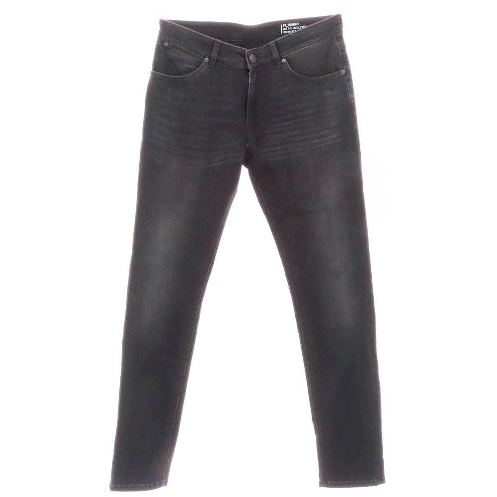 【中古】ピーティートリノ デニム PT TORINO DENIM SWING ストレッチ コットンレーヨンポリエステル デニムパンツ ジーンズ ブラック【 32 】【 状態ランクB 】【 メンズ 】