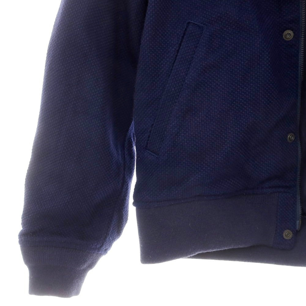 【中古】モモタロウ ジーンズ MOMOTARO JEANS ナイロン スイングトップ ネイビー【 S 】【 状態ランクB 】【 メンズ 】