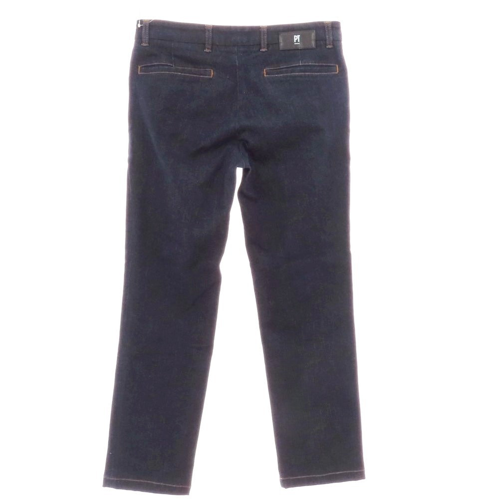 【中古】ピーティートリノ デニム PT TORINO DENIM HOUSE ストレッチ コットンポリエステル デニムパンツ ジーンズ ネイビー【 28 】【 状態ランクA 】【 メンズ 】