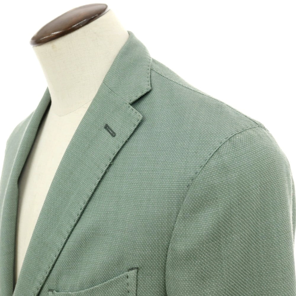 【中古】ボリオリ BOGLIOLI K.JACKET ウールポリエステル 2B テーラードジャケット グリーン【サイズ50】【 状態ランクC 】【 メンズ 】
