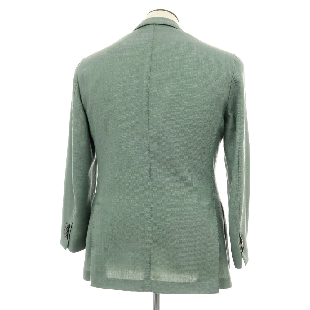 【中古】ボリオリ BOGLIOLI K.JACKET ウールポリエステル 2B テーラードジャケット グリーン【サイズ50】【 状態ランクC 】【 メンズ 】