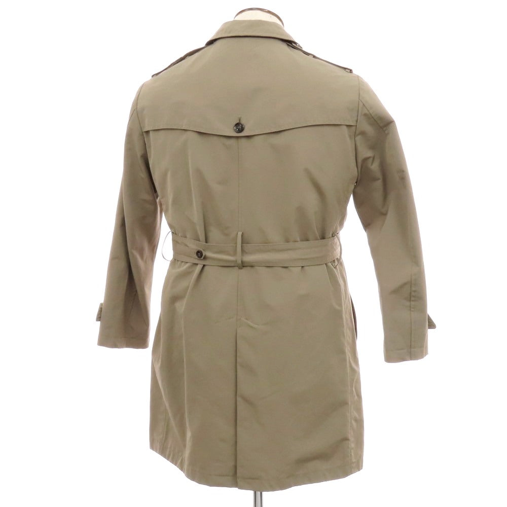 【中古】ムーレー MOORER PREZ-WM コットンポリエステル シングル トレンチコート グレージュ【 50 】【 状態ランクB 】【 メンズ 】