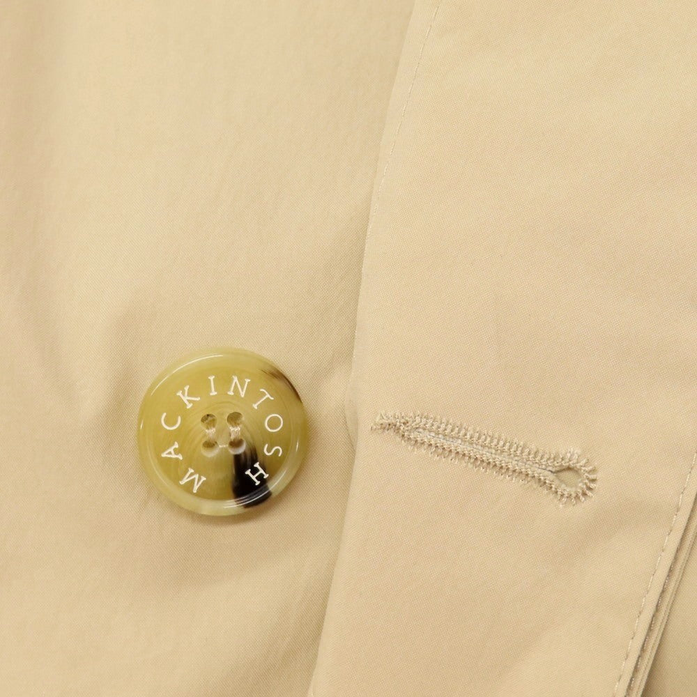 【中古】マッキントッシュ Mackintosh ポリエステル ステンカラーコート ベージュ【 38 】【 状態ランクB 】【 メンズ 】