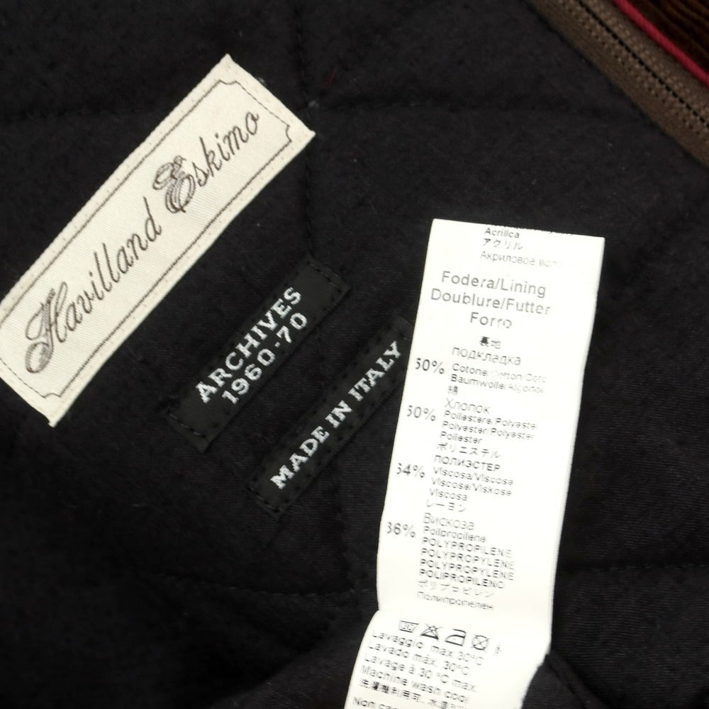 【中古】ヒストリック HISTORIC コットン 中綿 モッズコート ブラウン【 XXL 】【 状態ランクB 】【 メンズ 】