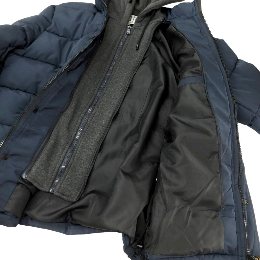 【中古】ティーエスディー トゥエルブ TSD12 ポリエステル スタンドカラー 中綿ブルゾン ネイビー【 XXL 】【 状態ランクB 】【 メンズ 】