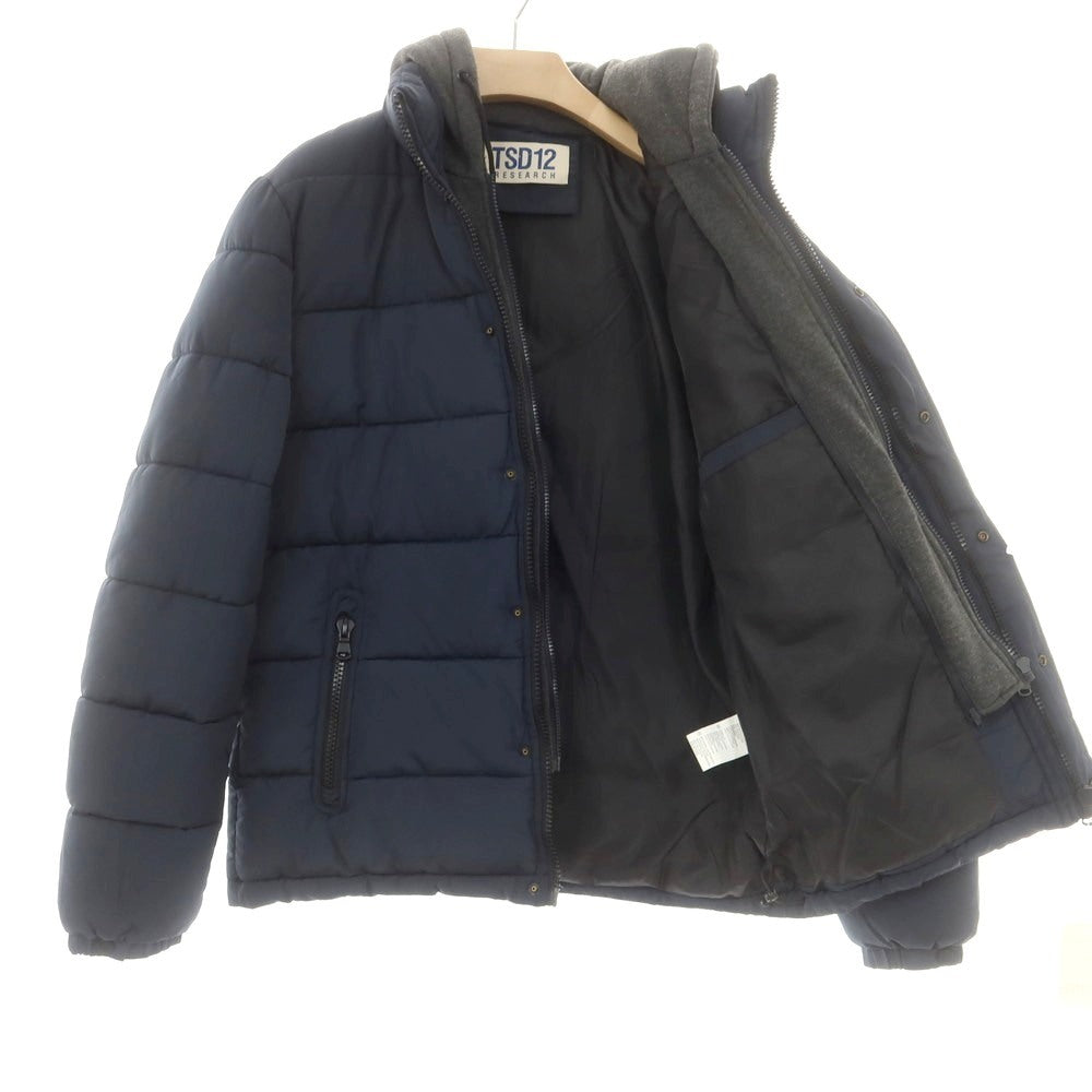 【中古】ティーエスディー トゥエルブ TSD12 ポリエステル スタンドカラー 中綿ブルゾン ネイビー【 XXL 】【 状態ランクB 】【 メンズ 】