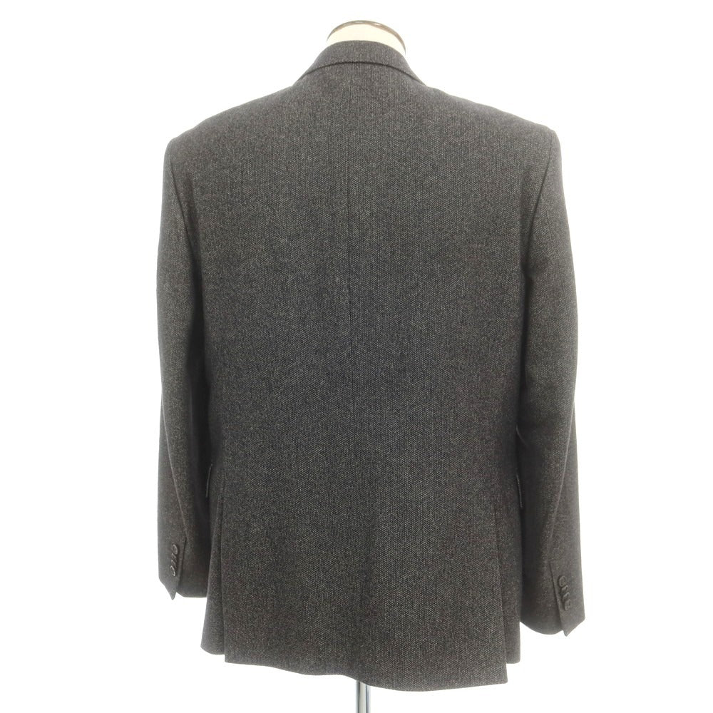 【中古】パオローニ PAOLONI ウールコットン テーラードジャケット グレー【 54 】【 状態ランクC 】【 メンズ 】