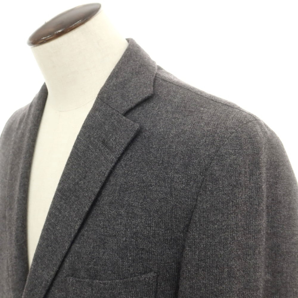 【中古】BRIAN HAMILTON ウール 2B カジュアルジャケット グレー【 54 】【 状態ランクB 】【 メンズ 】