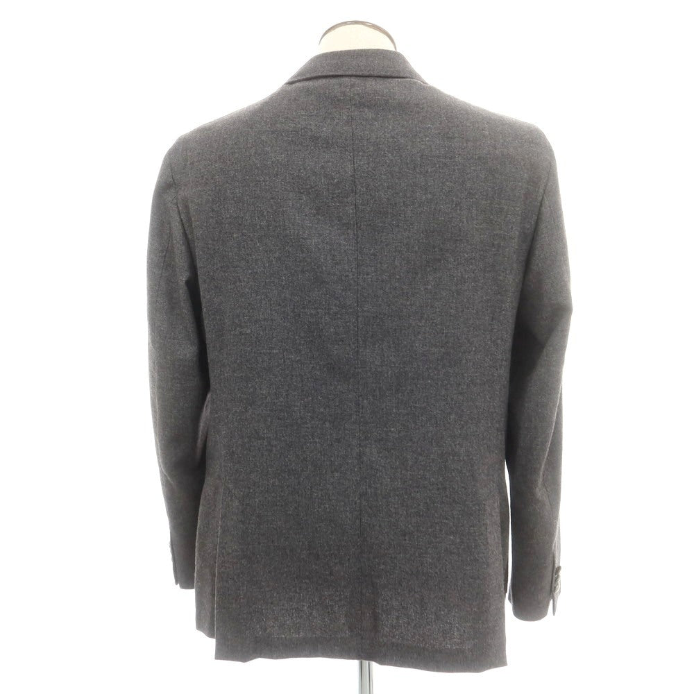 【中古】BRIAN HAMILTON ウール 2B カジュアルジャケット グレー【 54 】【 状態ランクB 】【 メンズ 】