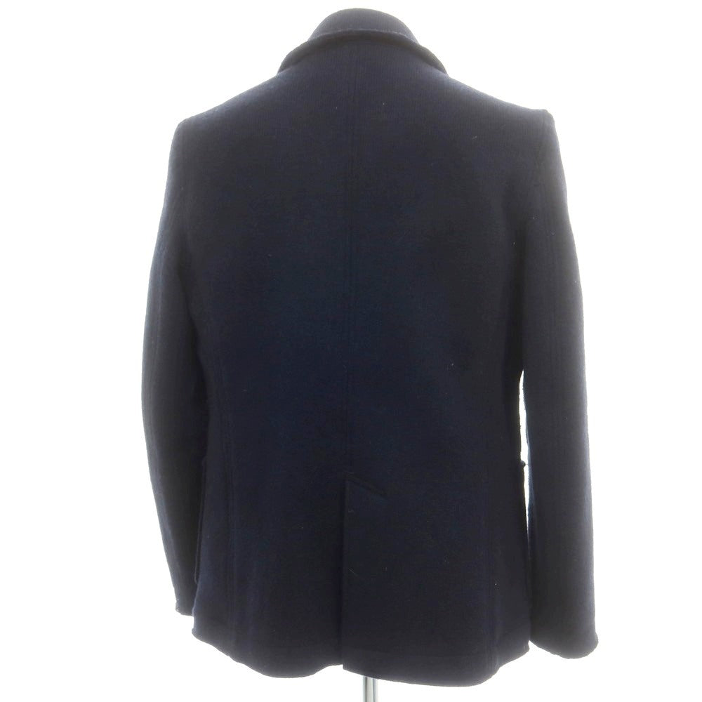 【中古】パトリツィア ペぺ PATRIZIA PEPE ウールポリエステル 3B カジュアルジャケット ネイビー【 54 】【 状態ランクB 】【 メンズ 】