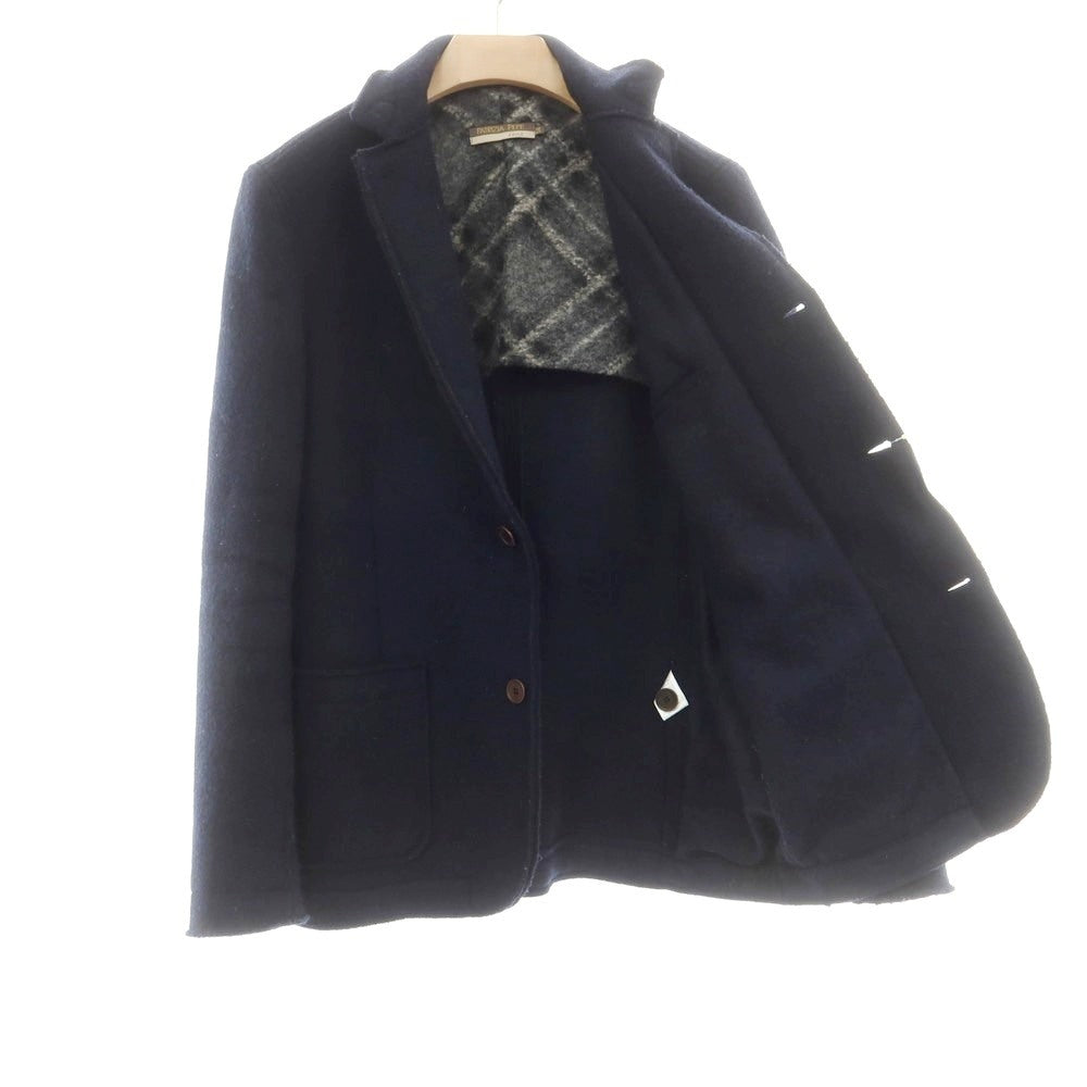 【中古】パトリツィア ペぺ PATRIZIA PEPE ウールポリエステル 3B カジュアルジャケット ネイビー【 54 】【 状態ランクB 】【 メンズ 】