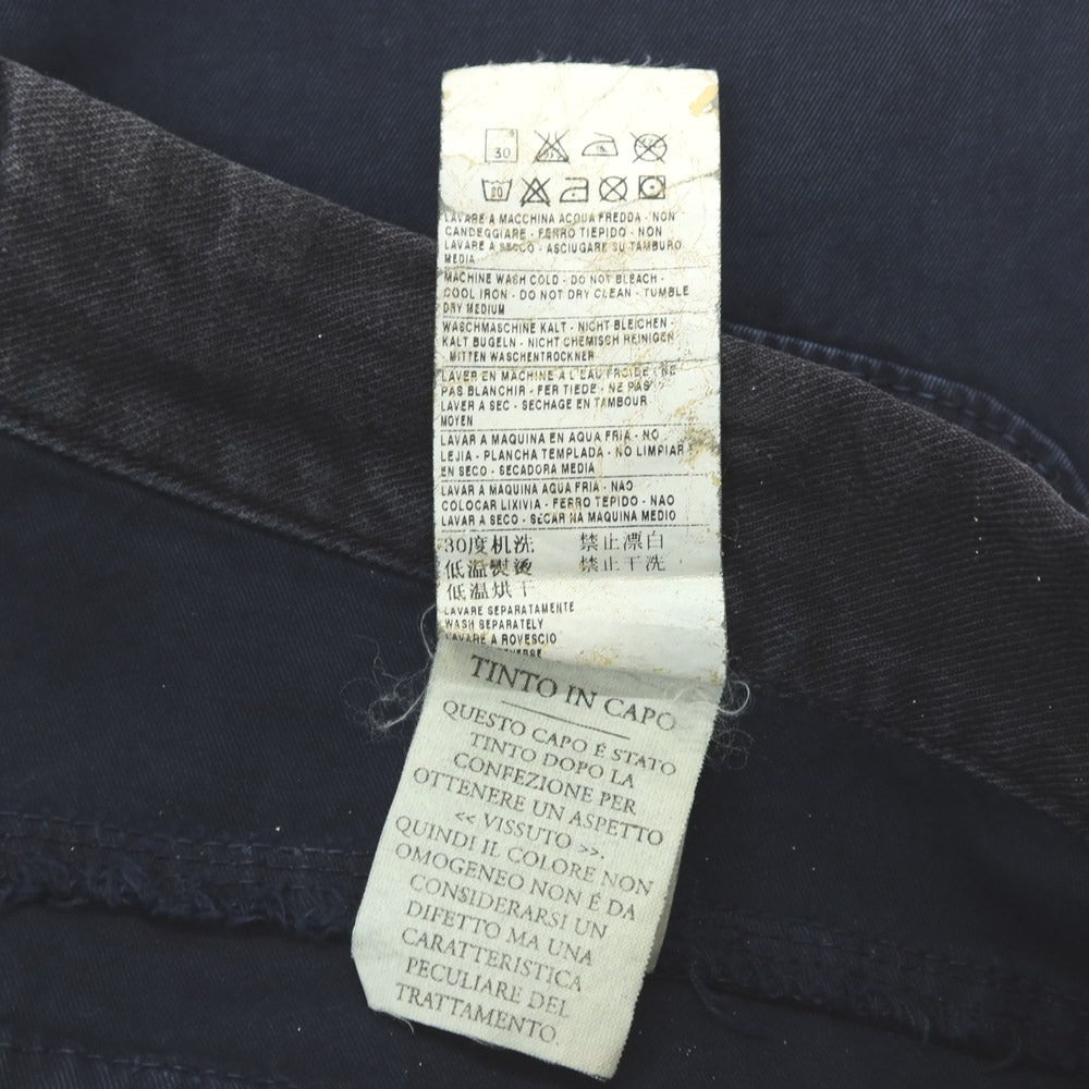 【中古】モンクレール MONCLER コットン 5ポケットパンツ ネイビー【サイズ52】【 状態ランクC 】【 メンズ 】