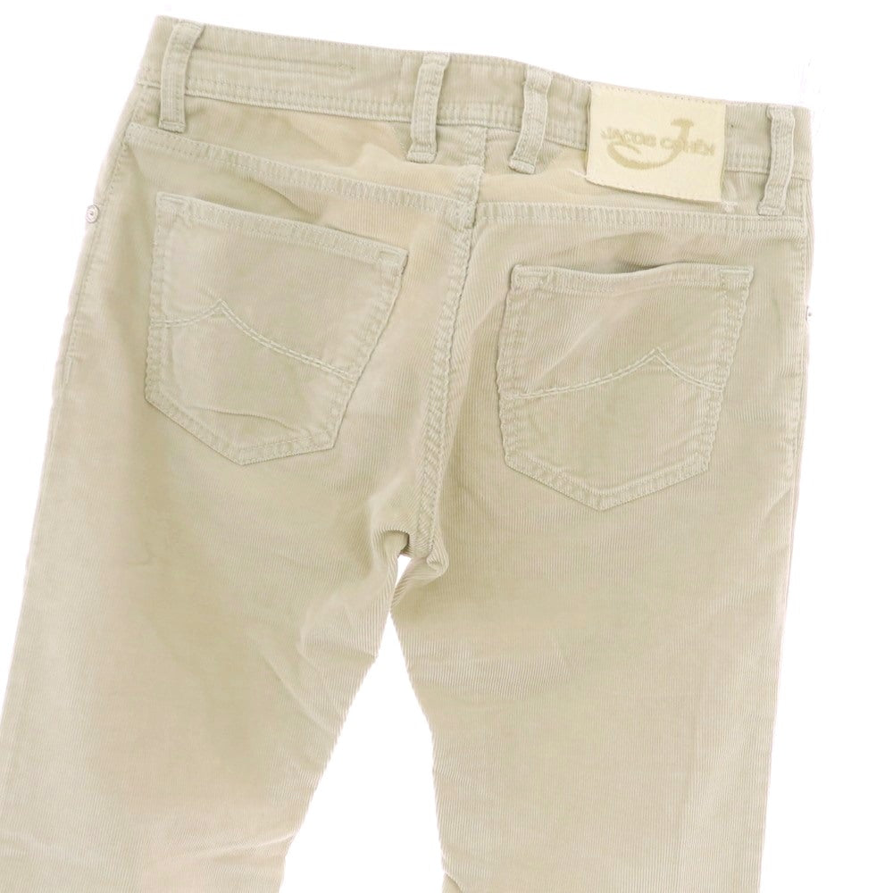 【中古】ヤコブコーエン JACOB COHEN PW622 ストレッチコットン コーデュロイパンツ ライトベージュ【 31 】【 状態ランクB 】【 メンズ 】