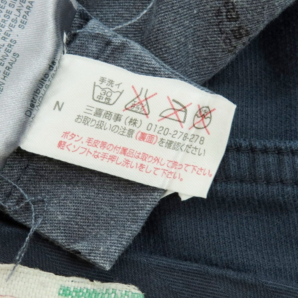 【中古】トラマロッサ Tramarossa MICHELANGELO ストレッチコットン 5ポケットパンツ ネイビー【 30 】【 状態ランクC 】【 メンズ 】