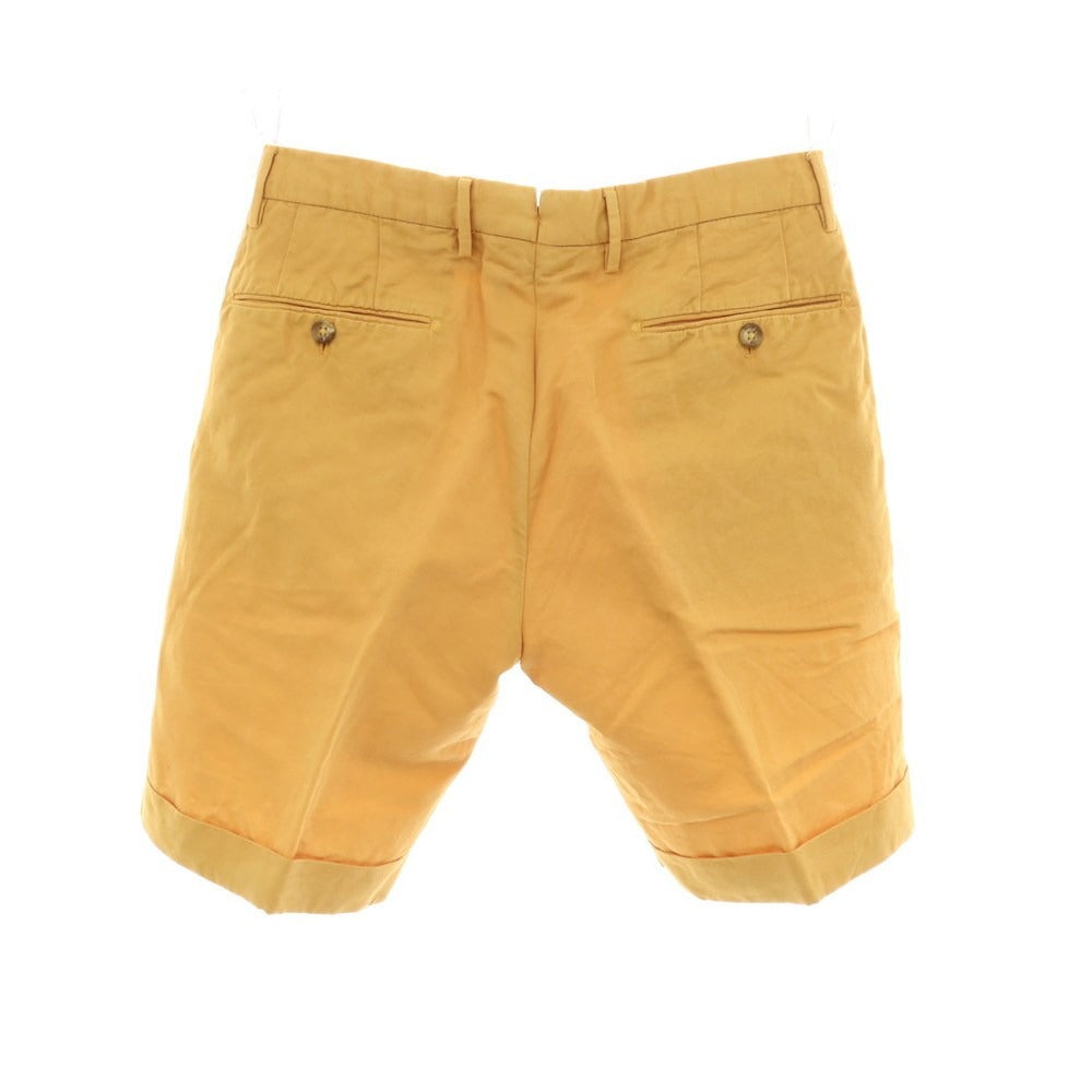 【中古】インコテックス INCOTEX リネンコットン ショートパンツ イエロー【サイズ46】【 状態ランクB 】【 メンズ 】