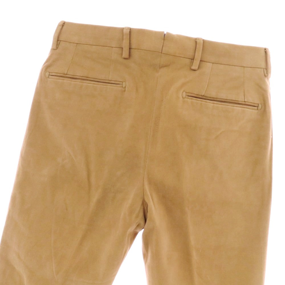 【中古】ヴィガーノ VIGANO ストレッチコットン カジュアルスラックスパンツ ベージュ系【 46 】【 状態ランクC 】【 メンズ 】