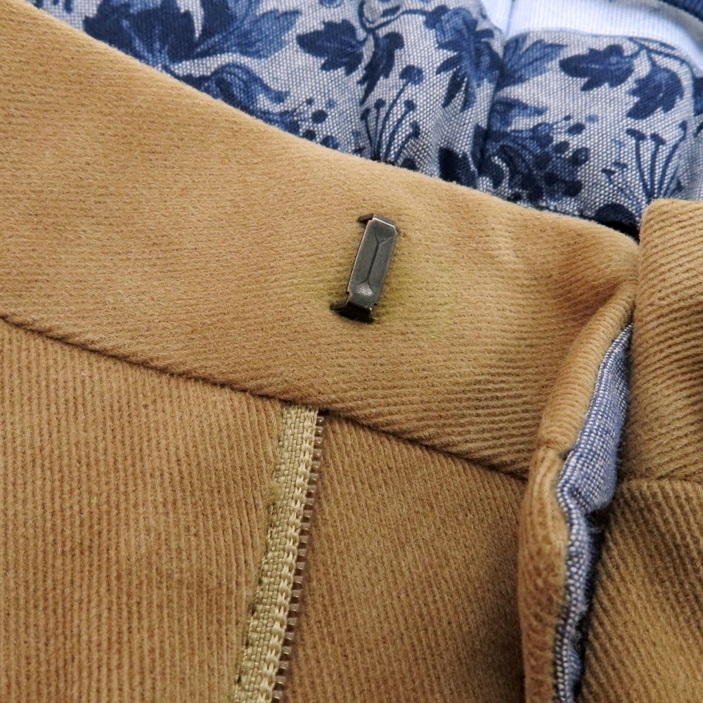 【中古】ヴィガーノ VIGANO ストレッチコットン カジュアルスラックスパンツ ベージュ系【 46 】【 状態ランクC 】【 メンズ 】