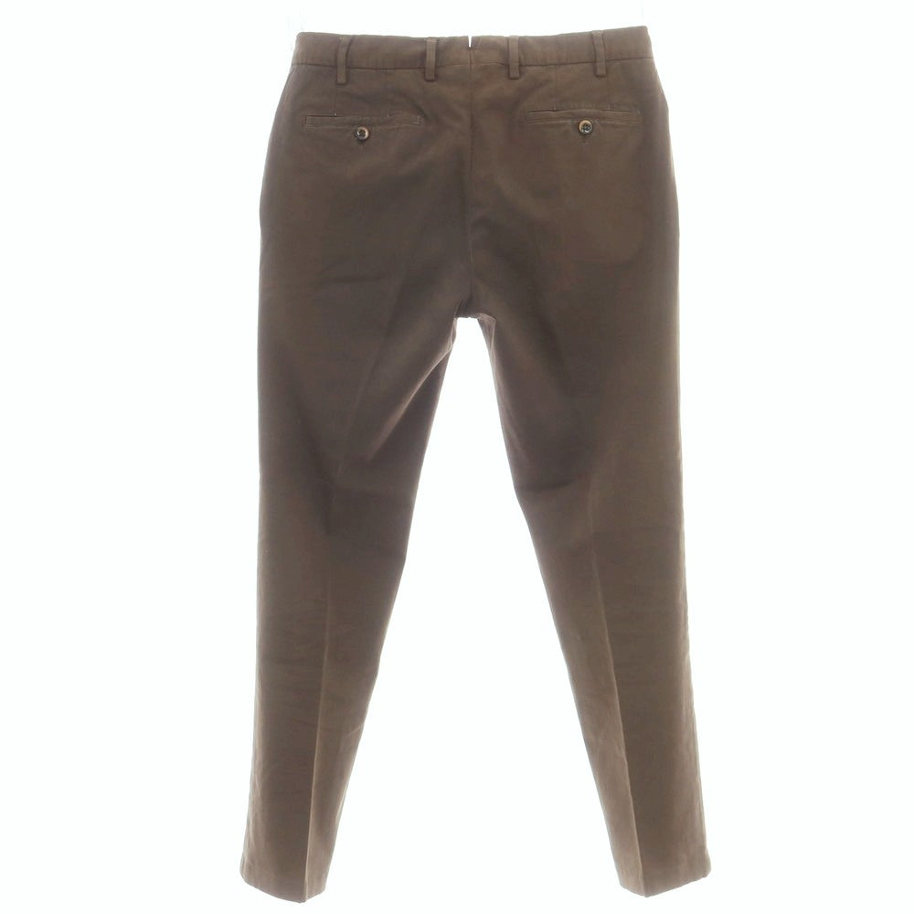 【中古】ジェルマーノ GERMANO ストレッチコットン カジュアルスラックスパンツ ブラウン【 46 】【 状態ランクC 】【 メンズ 】
