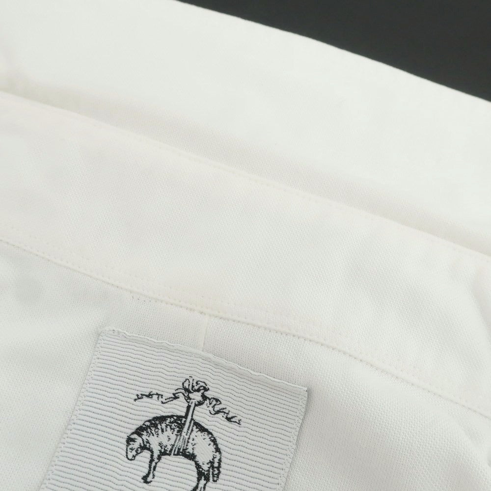 【中古】ブラックフリースバイ ブルックスブラザーズ BLACK FLEECE BY Brooks Brothers コットン ボタンダウン 半袖シャツ ホワイト【 BB1 】【 状態ランクC 】【 メンズ 】