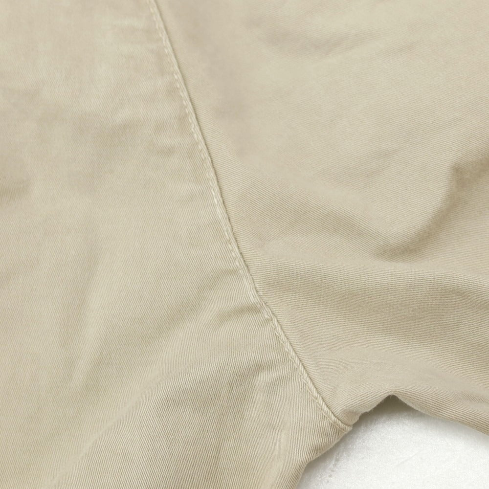 【中古】チープラス C+ Ridmark ストレッチ コットン カジュアルスラックスパンツ ベージュ【サイズ32】【 状態ランクC 】【 メンズ 】