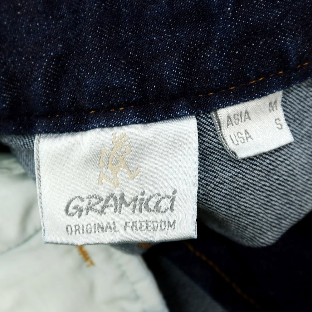 【中古】グラミチ Gramicci URBAN RESEARCH DOORS別注 ストレッチ コットン デニムパンツ ジーンズ ネイビー【サイズM】【 状態ランクB 】【 メンズ 】