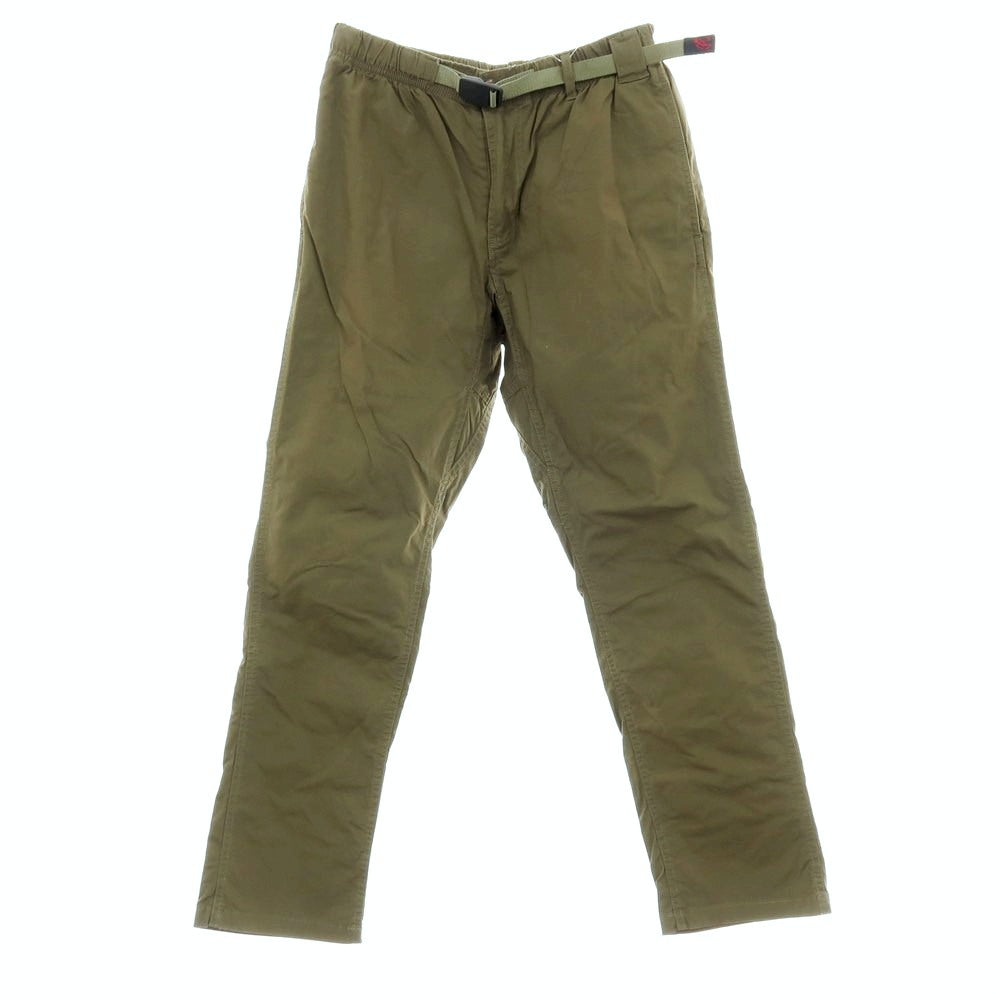 【中古】グラミチ Gramicci ストレッチ コットン イージーパンツ オリーブ【サイズM】【 状態ランクB 】【 メンズ 】