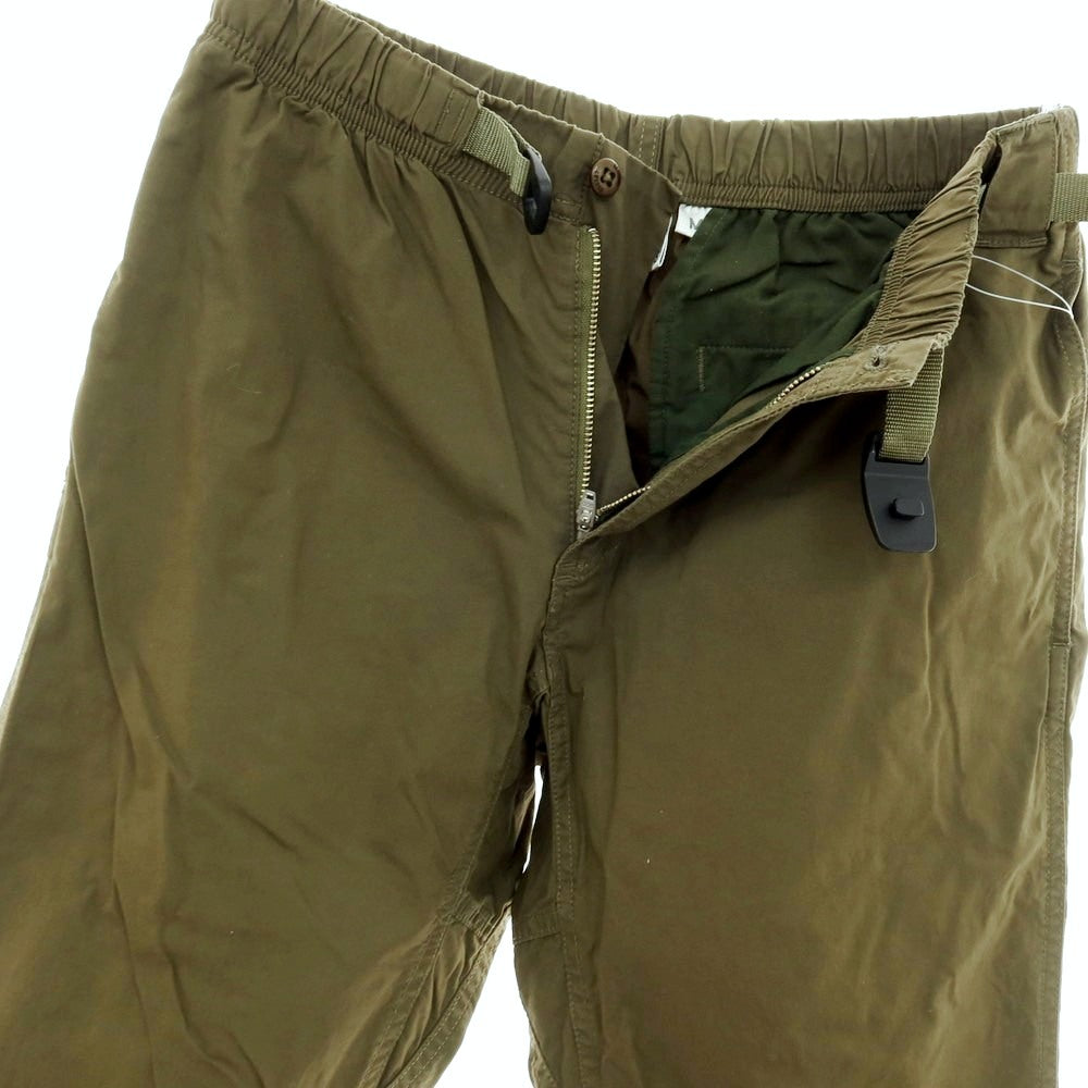 【中古】グラミチ Gramicci ストレッチ コットン イージーパンツ オリーブ【サイズM】【 状態ランクB 】【 メンズ 】