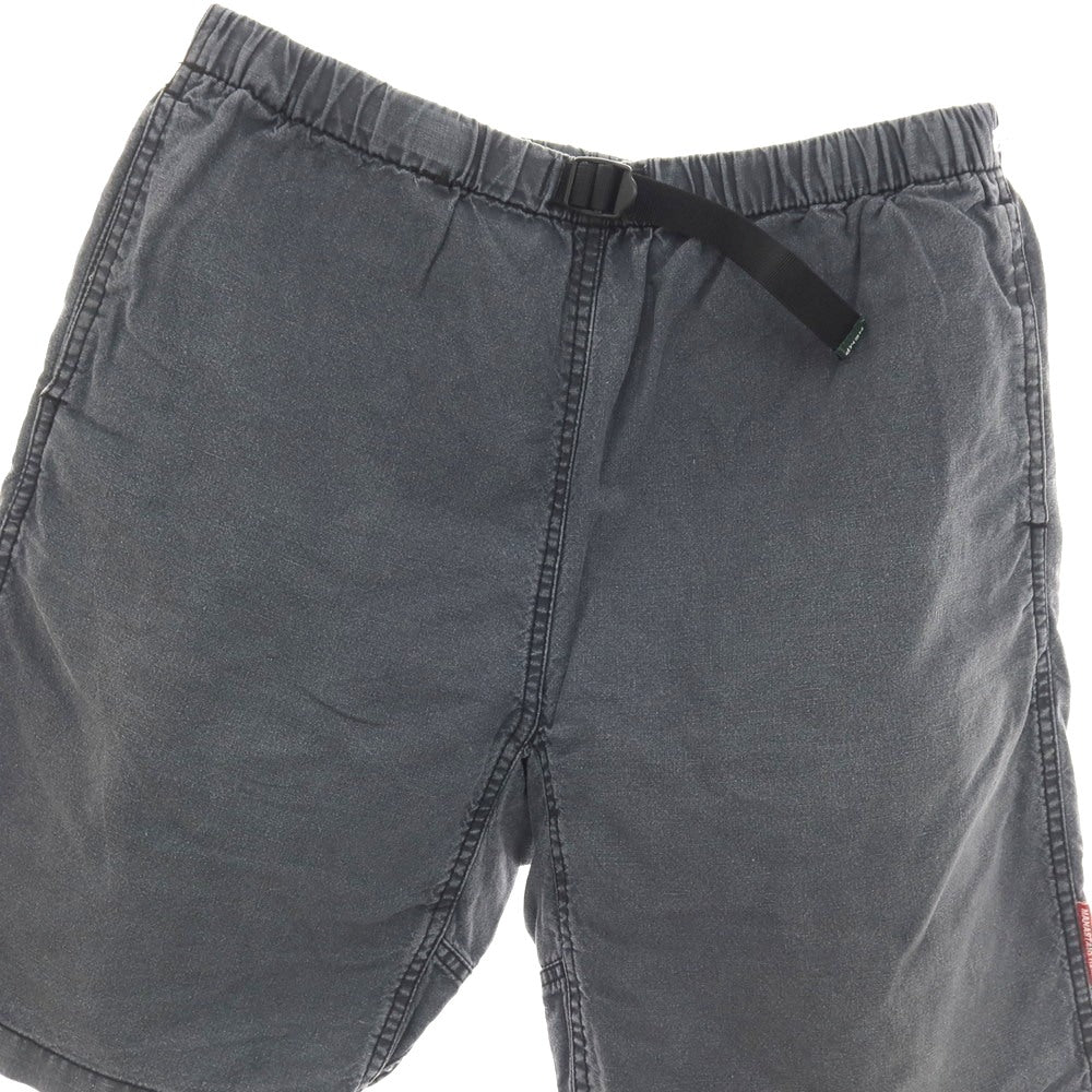 【中古】マナスタッシュ MANASTASH ヘンプコットン イージー ショートパンツ グレー【サイズJPN L】【 状態ランクC 】【 メンズ 】