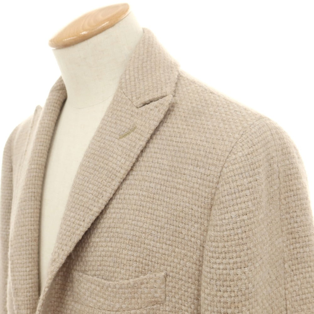 【中古】スティレ ラティーノ STILE LATINO ウールアルパカ チェスターフィールドコート ベージュ【 44 】【 状態ランクB 】【 メンズ 】