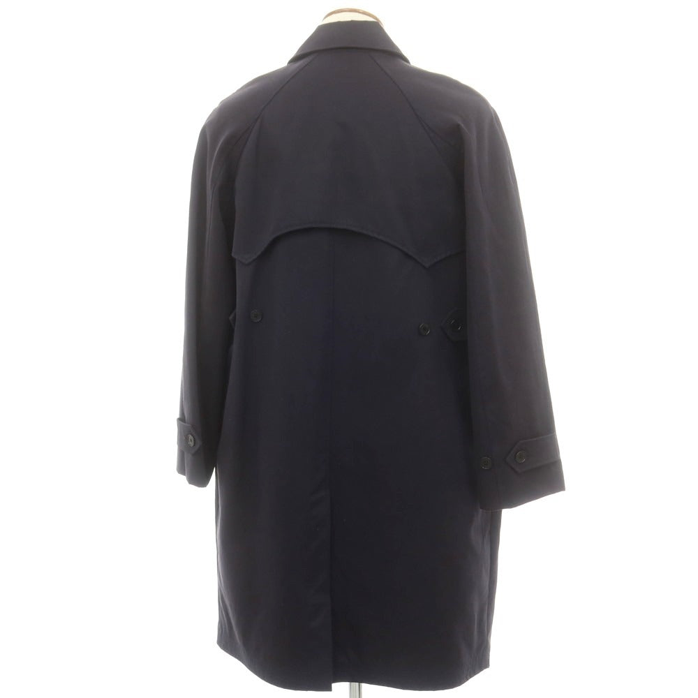 【中古】インターナショナルギャラリービームス International Gallery BEAMS コットン ステンカラーコート ダークネイビー【 48 】【 状態ランクC 】【 メンズ 】