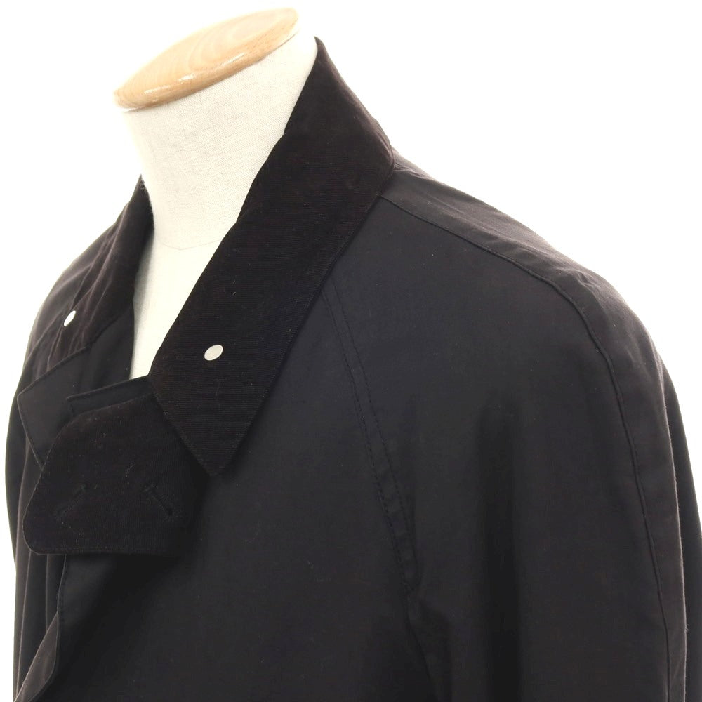 【中古】マイケルタピア MICHAEL TAPIA コットン ステンカラーコート ブラック【サイズS】【 状態ランクC 】【 メンズ 】