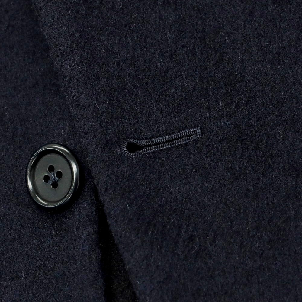 【中古】ルイジ ボレッリ Luigi Borrelli ウール 3B テーラードジャケット ネイビー【 46 】【 状態ランクB 】【 メンズ 】