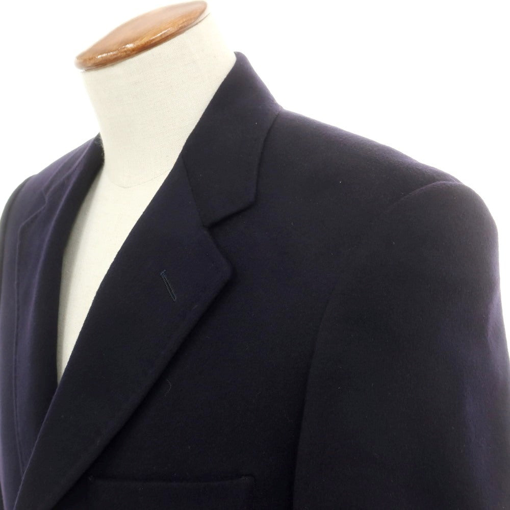 【中古】その他ブランド Brand COLOMBO社製 カシミヤ 3B テーラードジャケット ネイビー【 48 】【 状態ランクC 】【 メンズ 】
