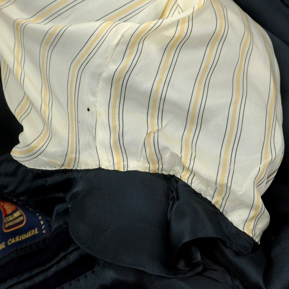 【中古】その他ブランド Brand COLOMBO社製 カシミヤ 3B テーラードジャケット ネイビー【 48 】【 状態ランクC 】【 メンズ 】