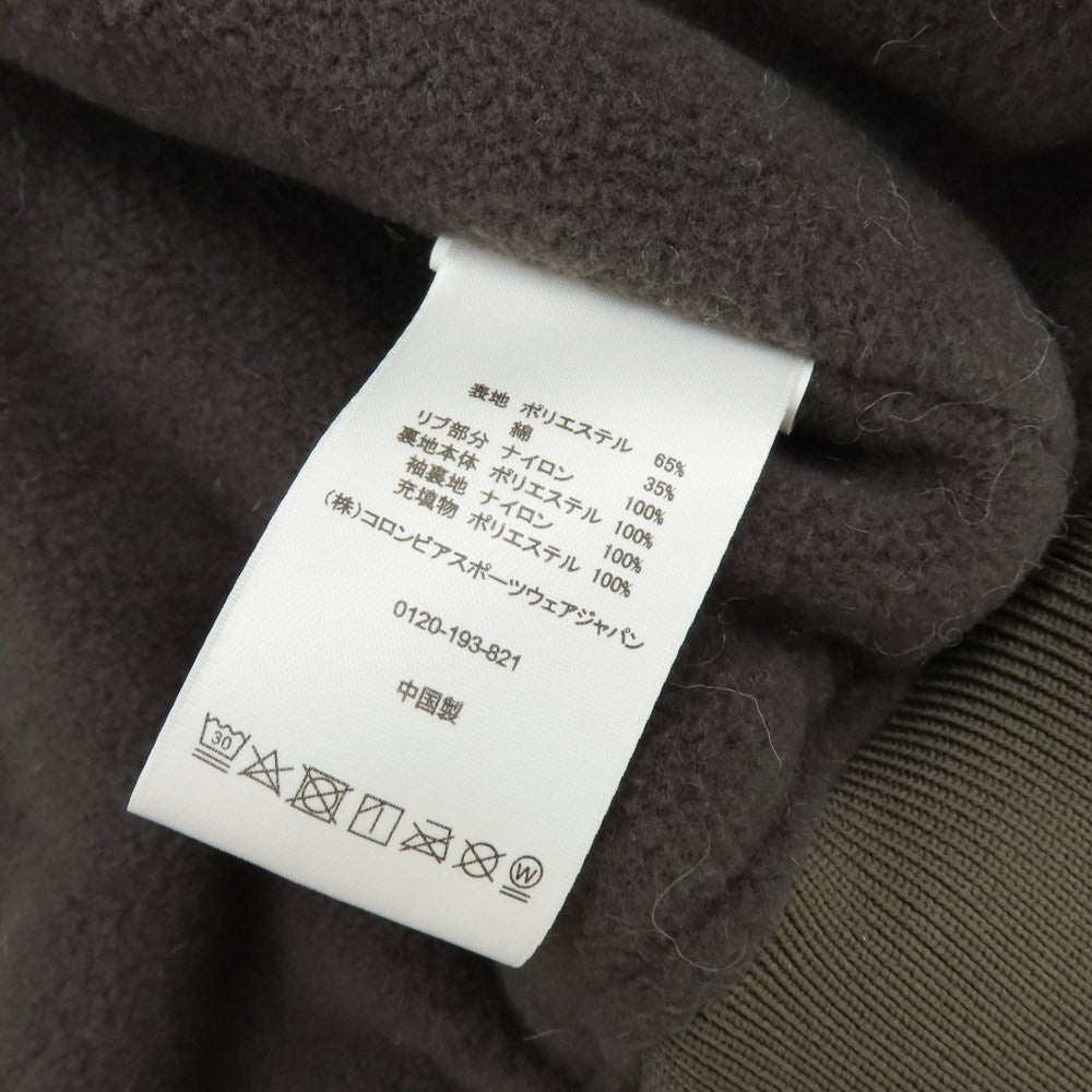 【中古】コロンビア Columbia ポリエステルコットン 内フリース フーデッドブルゾン ベージュ【 M 】【 状態ランクB 】【 メンズ 】