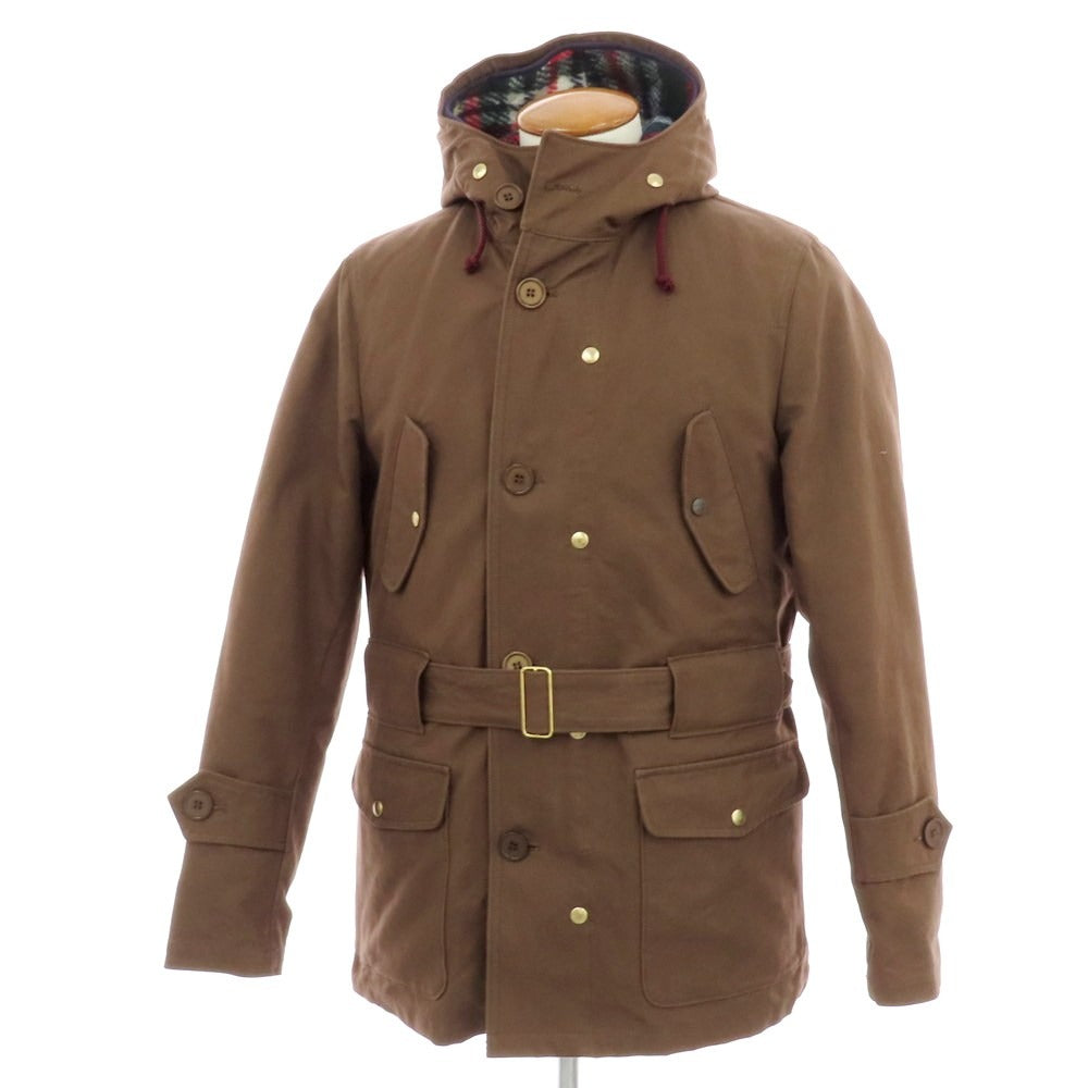 【中古】エキップセッタンタ equipe’70 コットン キルティングライナー付き ミリタリージャケット ブラウン【 46 】【 状態ランクB 】【 メンズ 】