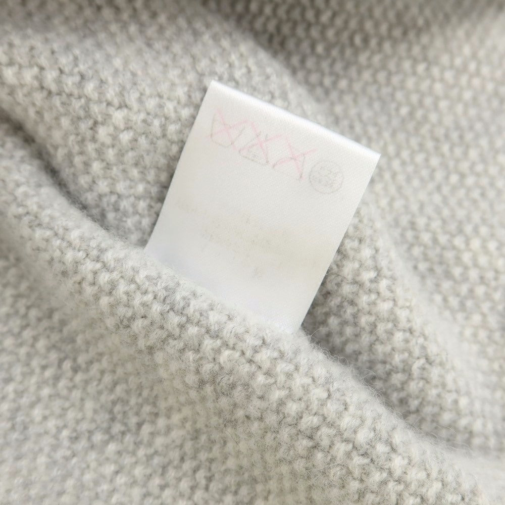 【中古】クルチアーニ CRUCIANI カシミヤ Vネック プルオーバーニット ライトグレー【 46 】【 状態ランクB 】【 メンズ 】