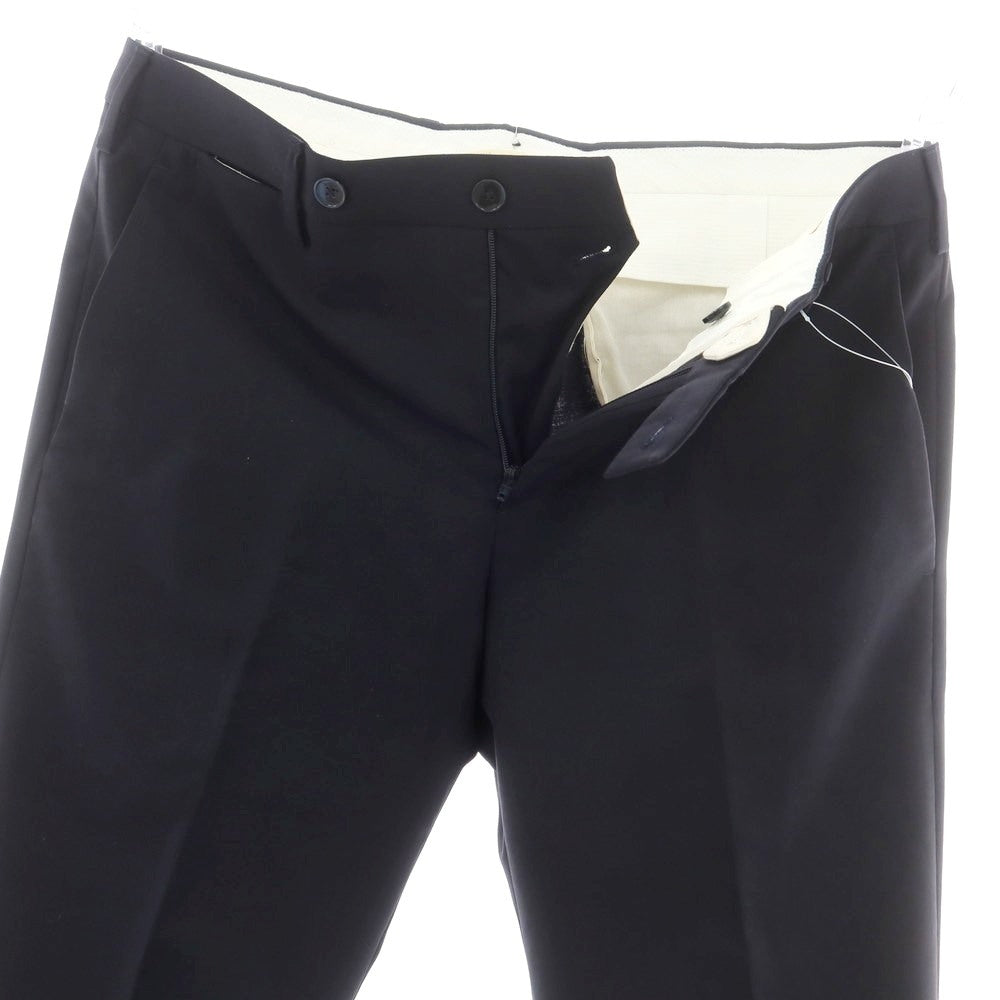 【中古】ブリリア1949 BRIGLIA 1949 ERCOLANNO ストレッチ ウールポリエステル ドレススラックスパンツ ネイビー【 46 】【 状態ランクA 】【 メンズ 】