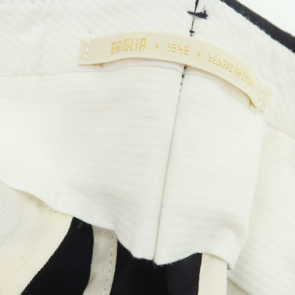 【中古】ブリリア1949 BRIGLIA 1949 ERCOLANNO ストレッチ ウールポリエステル ドレススラックスパンツ ネイビー【 46 】【 状態ランクA 】【 メンズ 】