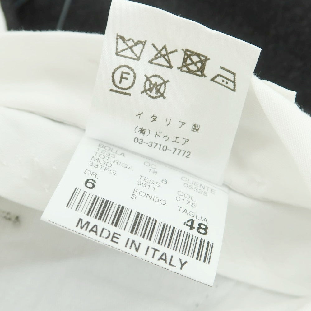 【中古】ジェルマーノ GERMANO ウール ドレススラックスパンツ チャコール【 48 】【 状態ランクA 】【 メンズ 】