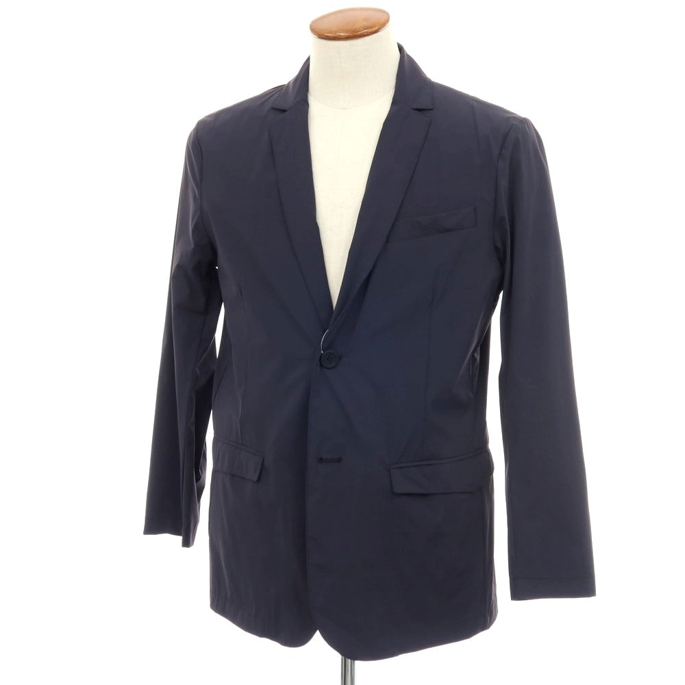 【中古】ヘルノ Herno Laminar ストレッチ ナイロン 2B カジュアルジャケット ネイビー【サイズ48】【 状態ランクC 】【 メンズ 】