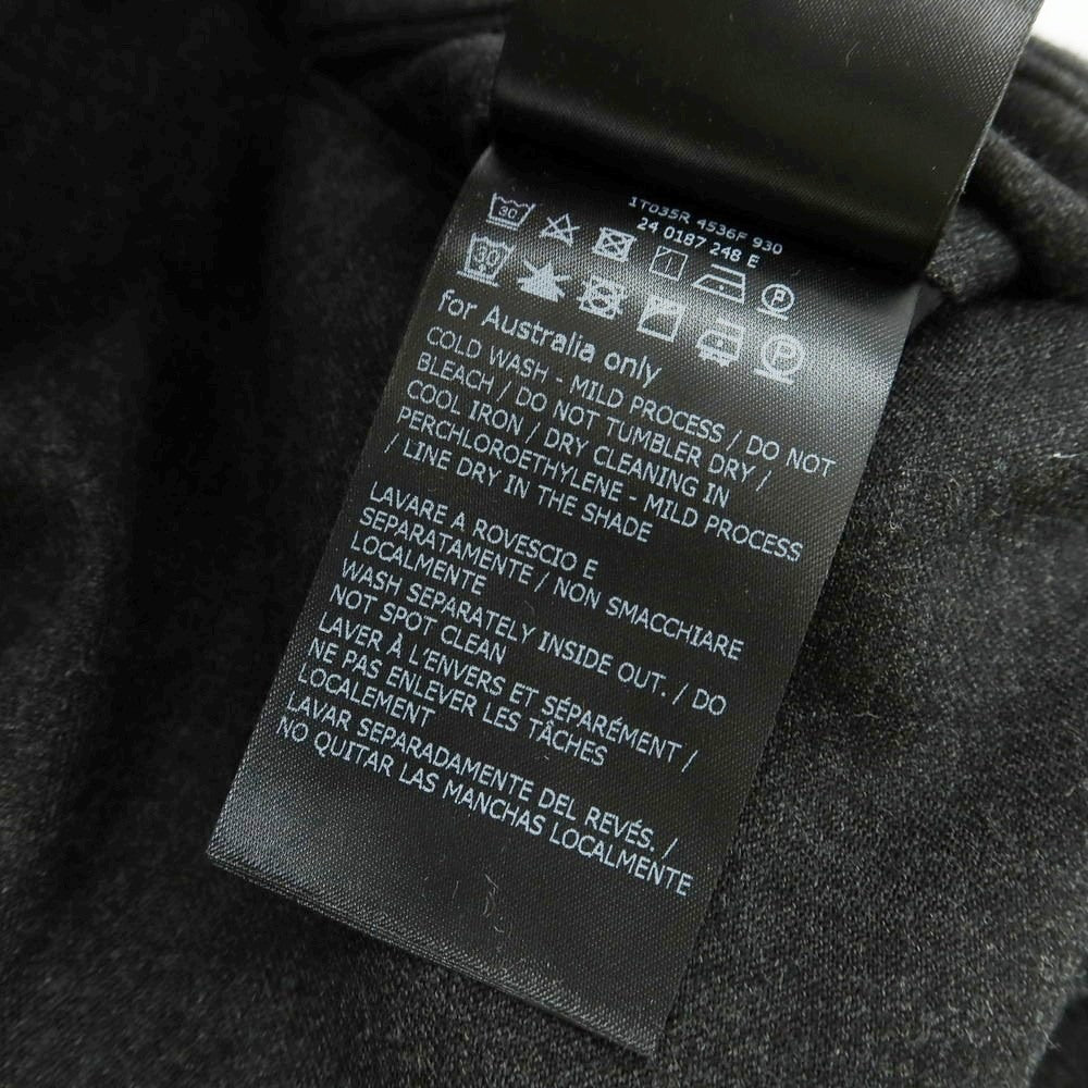 【中古】インコテックス スローウェア INCOTEX SLOWEAR TEKNOSARTORIAL ストレッチ ウールポリエステル ドレススラックスパンツ ダークグレー【 48 】【 状態ランクB 】【 メンズ 】