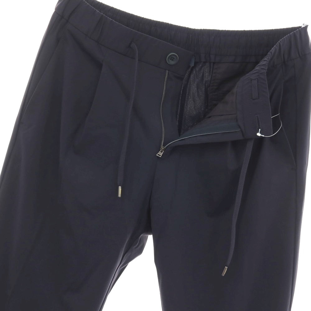 【中古】ヘルノ Herno ストレッチ ナイロン イージーパンツ ネイビー【サイズL】【 状態ランクB 】【 メンズ 】