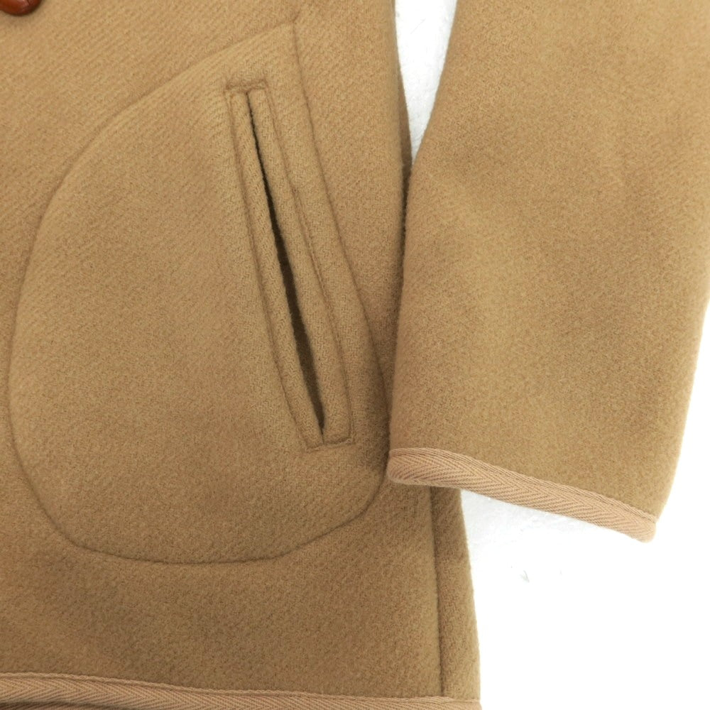 【中古】マッキントッシュ Mackintosh ウール ダブル8ボタン フーデッドコート ベージュ【 38 】【 状態ランクD 】【 メンズ 】